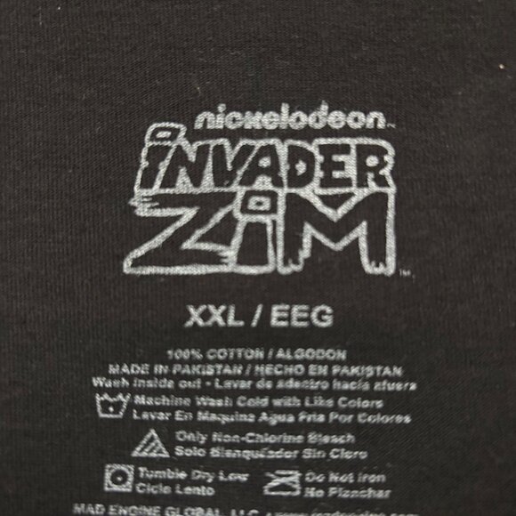 Nickelodeon Invader Zim “Me and the Squirrel are Friends” Graphic T-Shirt Size X - Picture 4 of 4